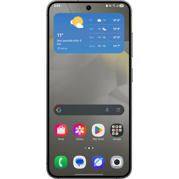 Samsung Galaxy S24 FE графитовый 2